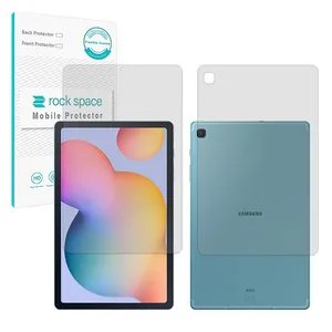 محافظ صفحه نمایش شفاف راک اسپیس مدل Resistant مناسب برای تبلت سامسونگ Galaxy Tab S6 LITE به همراه محافظ پشت تبلت