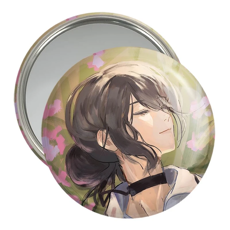 آینه جیبی خندالو مدل ریزه انیمه مرد اره ای Chainsaw Man  کد 22311