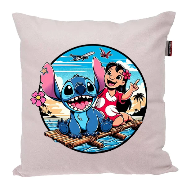 کوسن پاد آفرین مدل کارتون استیچ و لیلو Stitch کد PK401212