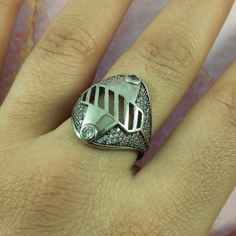 انگشتر نقره زنانه سلین کالا مدل برلیان کد 161 انگشتر نقره زنانه سلین کالا مدل برلیان کد 161