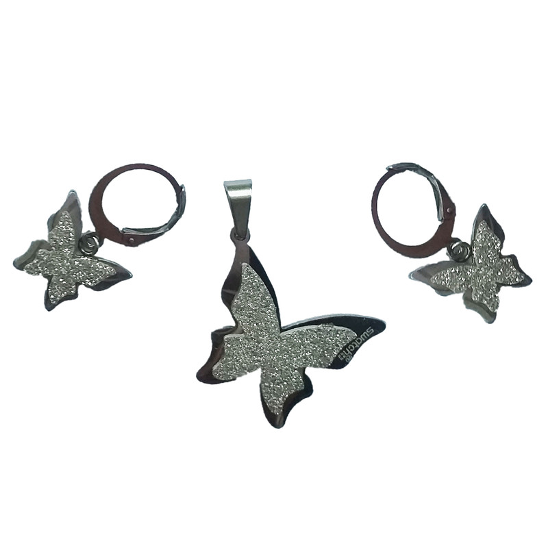 نیم ست دخترانه مدل پروانه کد sw1