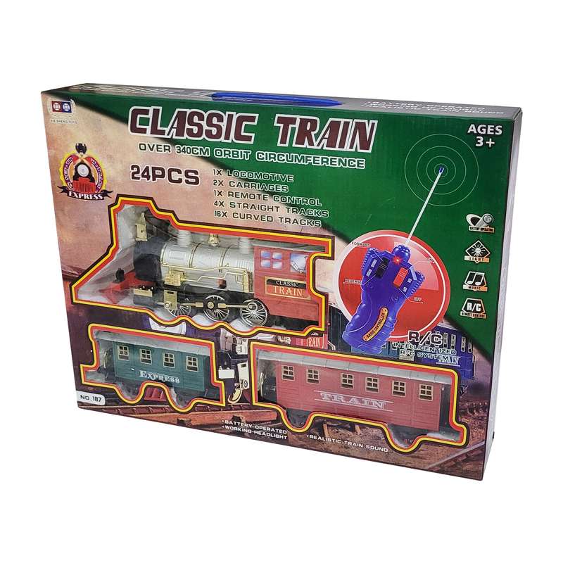 قطار بازی کنترلی مدل CLASSIC TRAIN کد 187