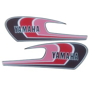 برچسب باک موتورسیکلت مدل پرچمی مناسب برای یاماها 125 مجموعه دو عددی