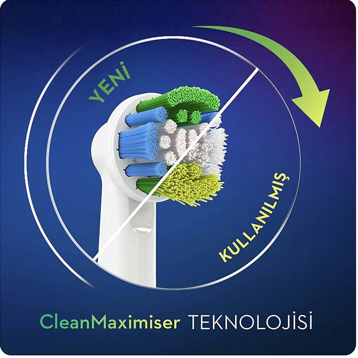 سری یدک مسواک برقی اورال-بی مدل Precision Clean بسته 5 عددی -  - 12