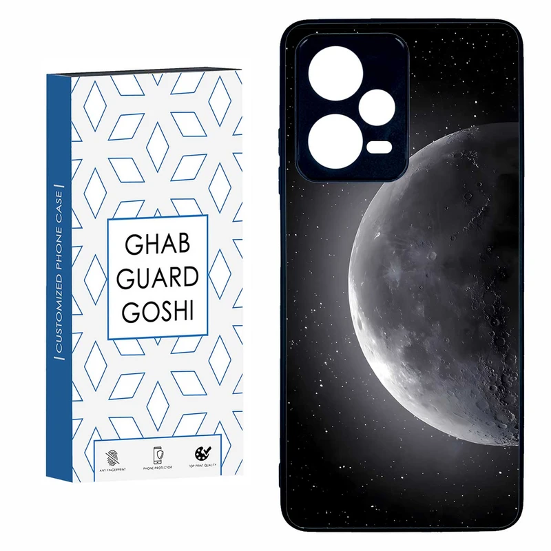 کاور قاب گارد گوشی طرح ماه کد TPU-077 مناسب برای گوشی موبایل شیائومی  REDMI NOTE 12 PRO 5G