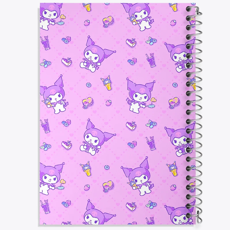 دفتر لیست خرید 50 برگ خندالو طرح کرومی (Kuromi) کد N4233