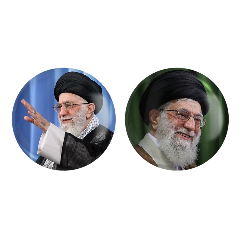 مگنت خندالو طرح رهبر کد 25662567 مجموعه 2 عددی