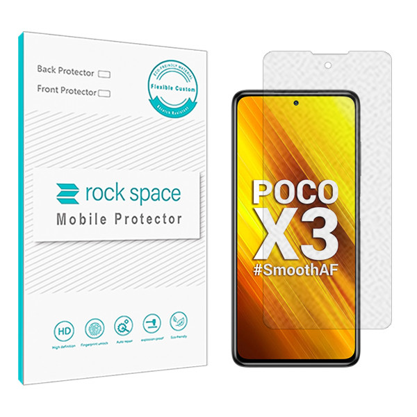 محافظ صفحه نمایش گیمینگ راک اسپیس مدل HyGAM مناسب برای گوشی موبایل شیائومی Poco X3