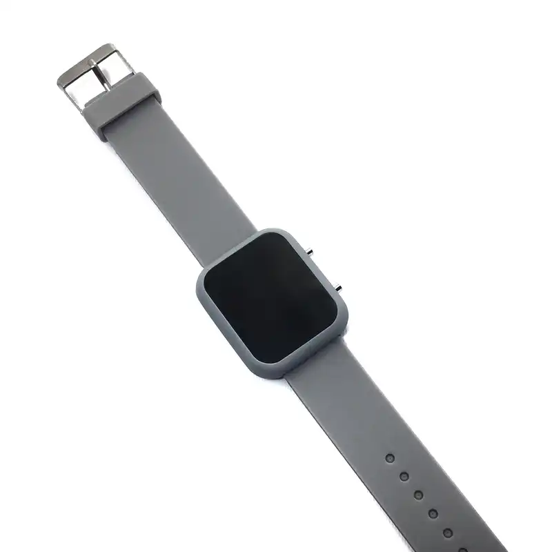 ساعت مچی دیجیتال مدل led ببند سیلیکونی