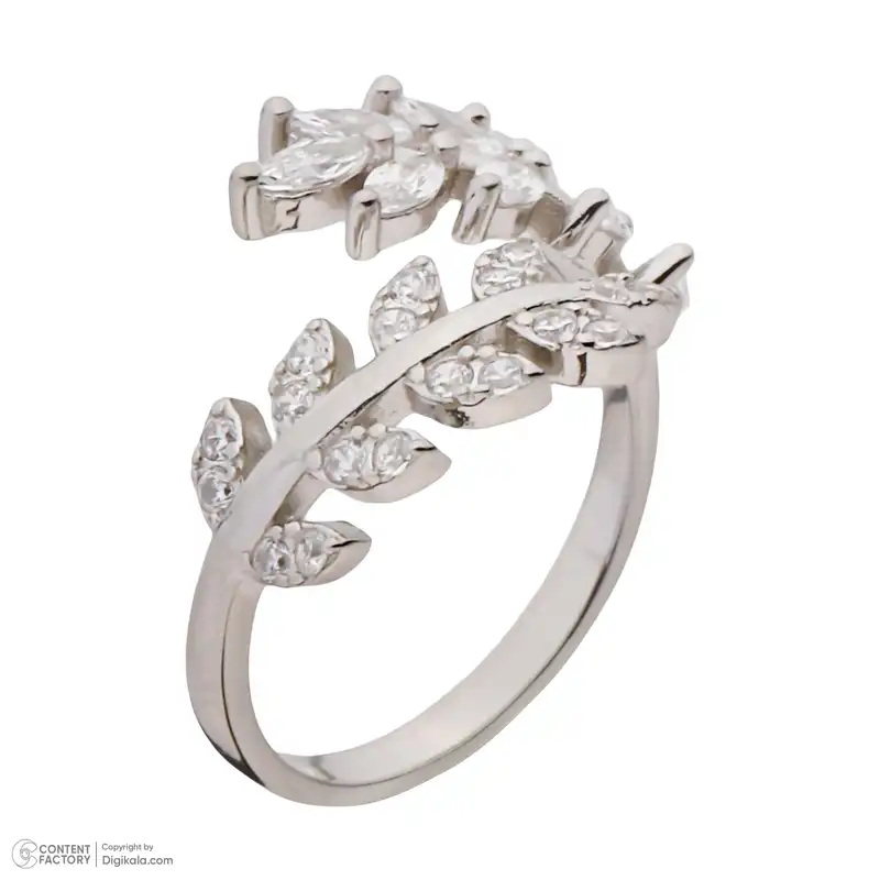 بند انگشتی نقره زنانه شهر جواهر مدل SJ-GB084
