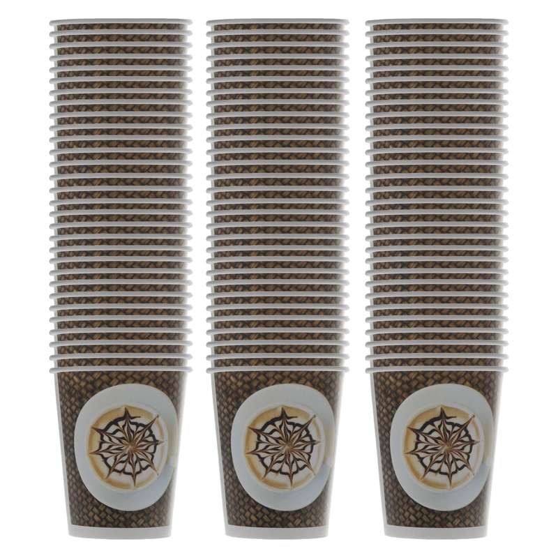 لیوان یکبار مصرف کاغذی الین پلاست مدل KGH3-100 بسته 100 عددی