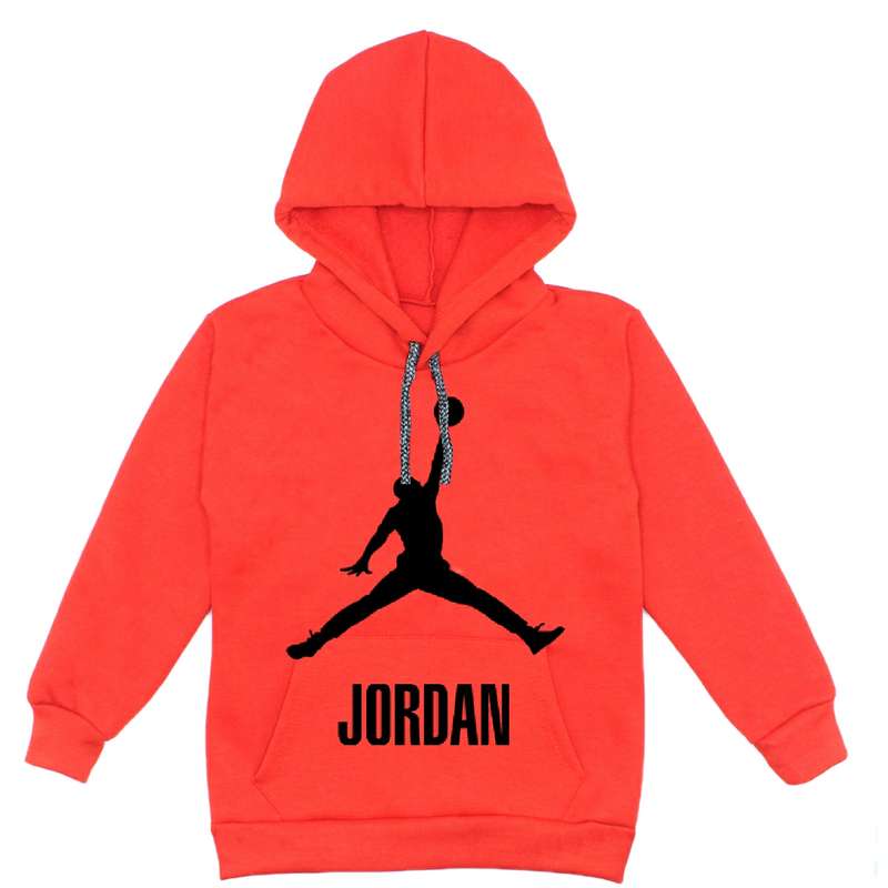 هودی پسرانه مدل W33 رنگ قرمز