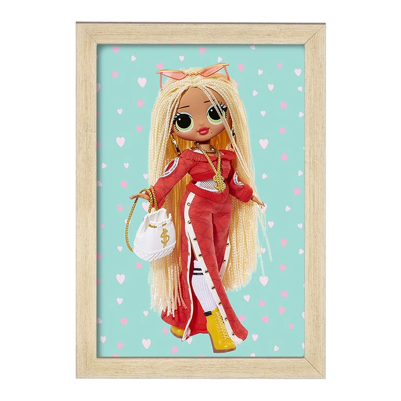 تابلو خندالو مدل عروسک ال او ال LOL کد 27887