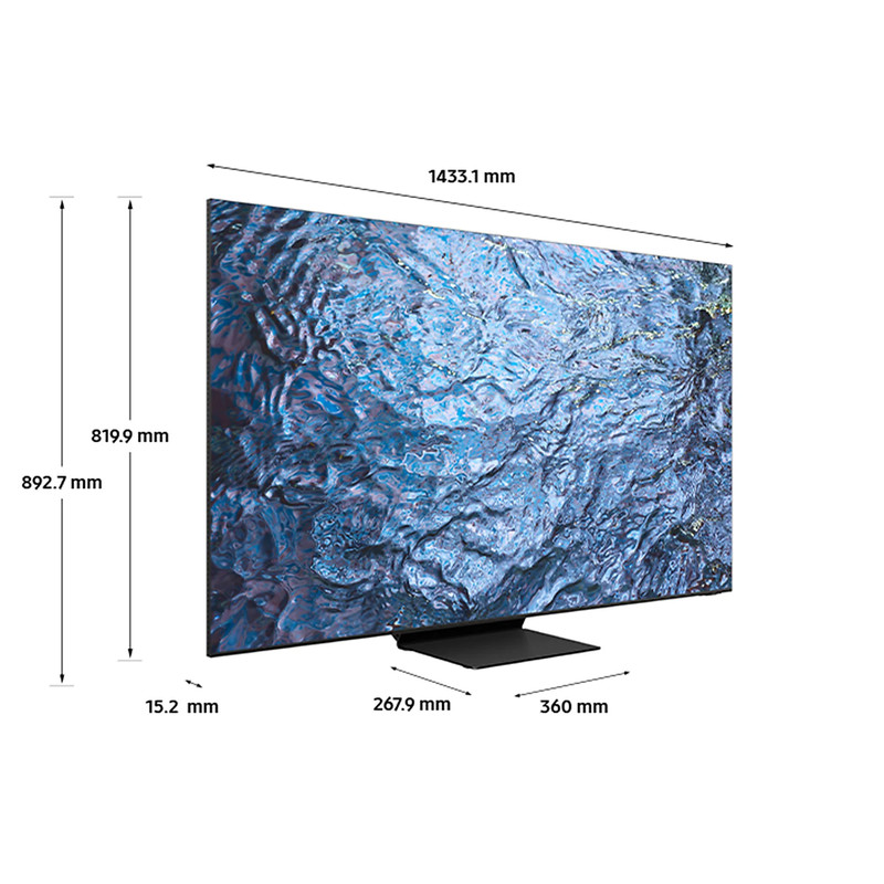 تلویزیون کیو ال ای دی هوشمند سامسونگ مدل QN900C Flagship Neo 8K سایز 65 اینچ