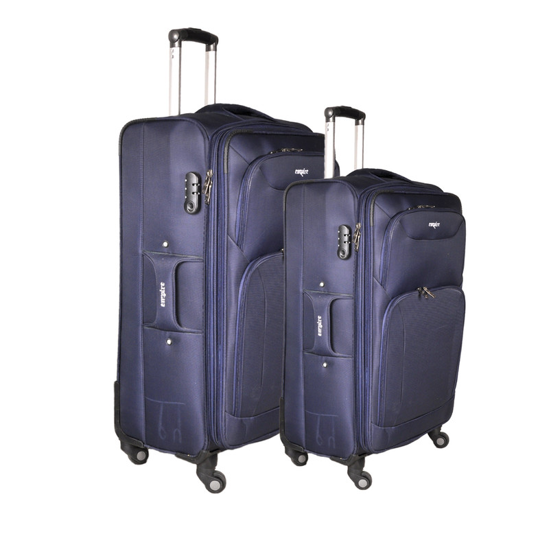 مجموعه دو عددی چمدان مدل امپایر کاور دار سایز کوچک و متوسط