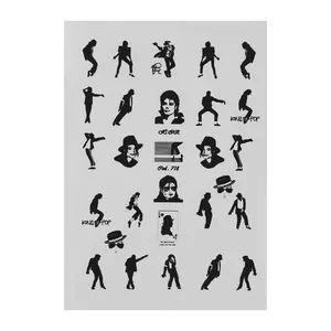 استیکر طراحی ناخن مدل Fi0