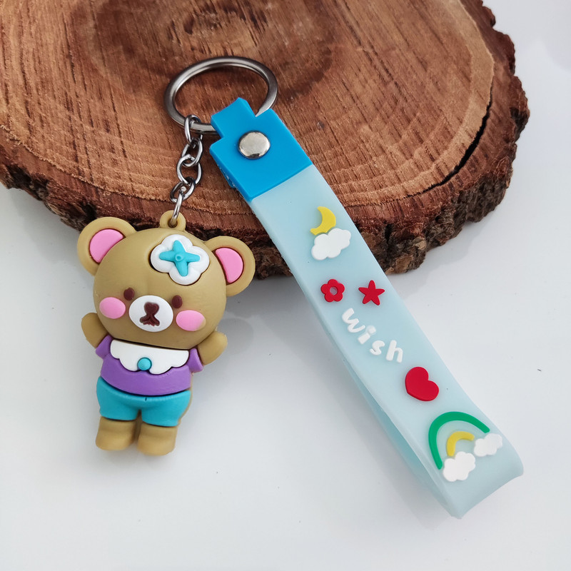 جاکلیدی مدل سیلیکونی طرح بچه خرس تدی کد DB20