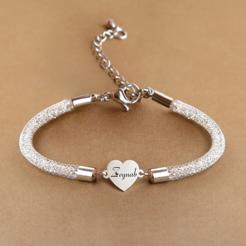 دستبند نقره زنانه لیردا مدل اسم زینب کد 202032 دستبند نقره زنانه لیردا مدل اسم زینب کد 202032