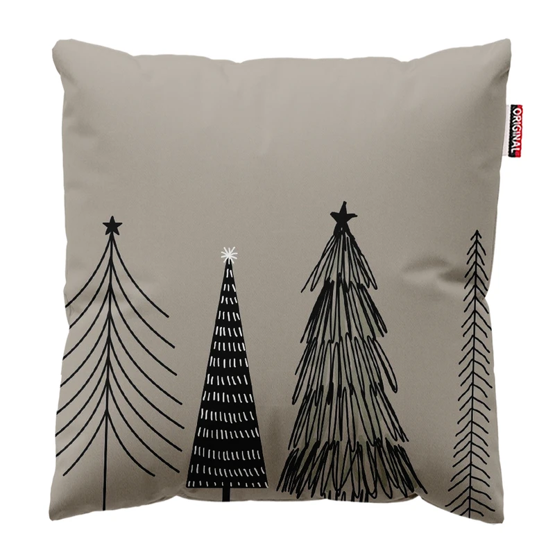 کوسن پاد آفرین مدل کریسمس کد PK403207 سایز 40*40 سانتی متر
