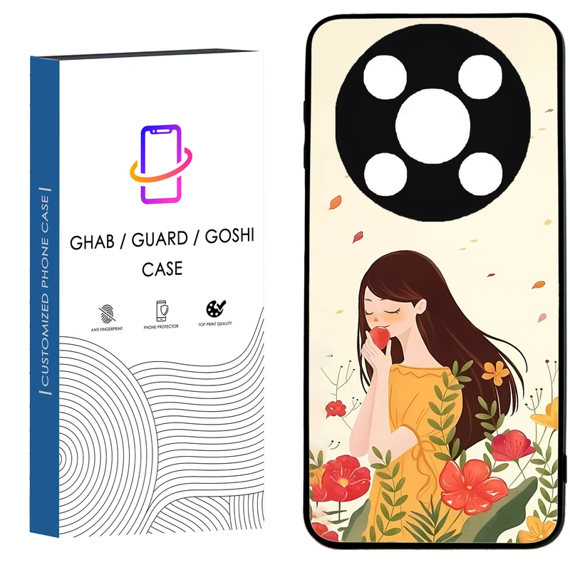 کاور قاب گارد گوشی طرح دخترانه کد 55 - TPU مناسب برای گوشی موبایل وکال V2 / V2 Lite