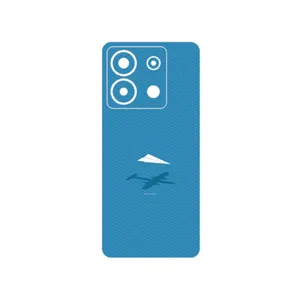 MAHOOT Minimal Paper Airplane Cover Sticker for Xiaomi Poco X6