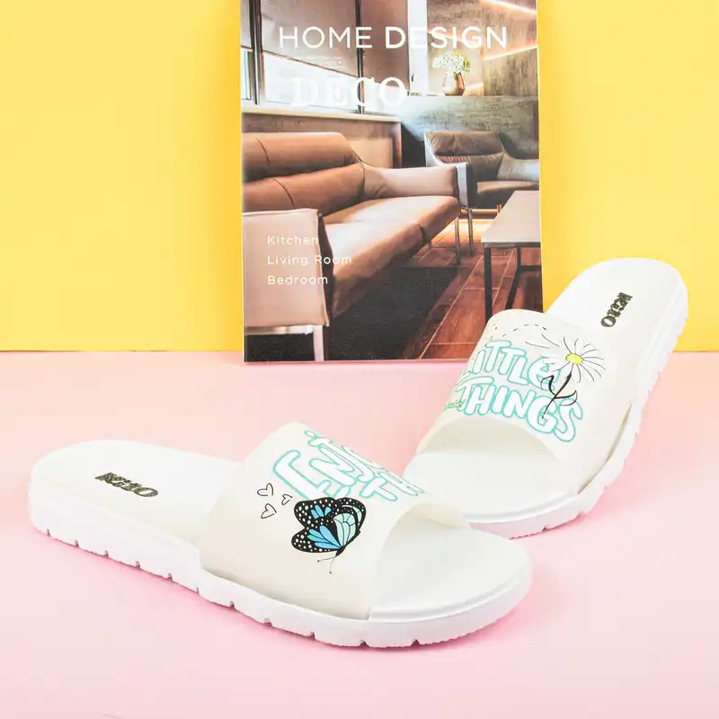 دمپایی زنانه کیتو مدل از چیزای کوچیک لذت ببر کد 4003