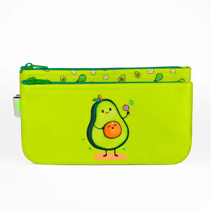 جامدادی طوطی دیزاین طرح آووکادو مدل دوقلو Milky-01