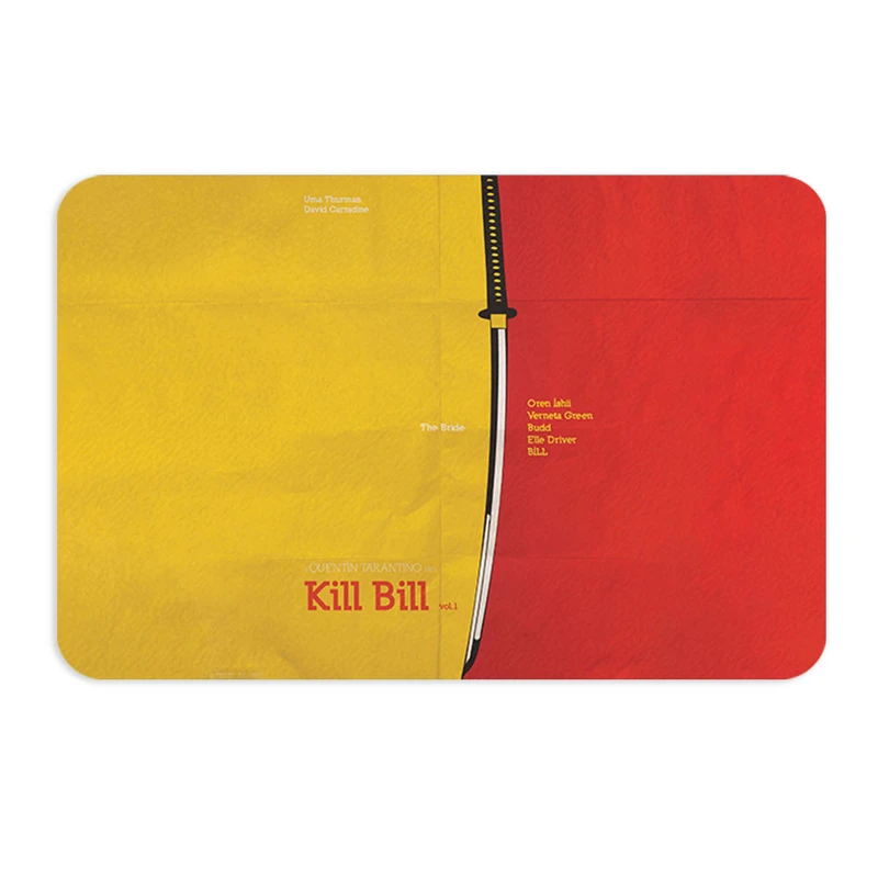ماوس پد مستر پیکد طرح فیلم Kill Bill کد PCD-GP1060