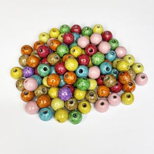 نقد و بررسی مهره دستبند مدل رنگارنگ مجموعه 100 عددی توسط خریداران