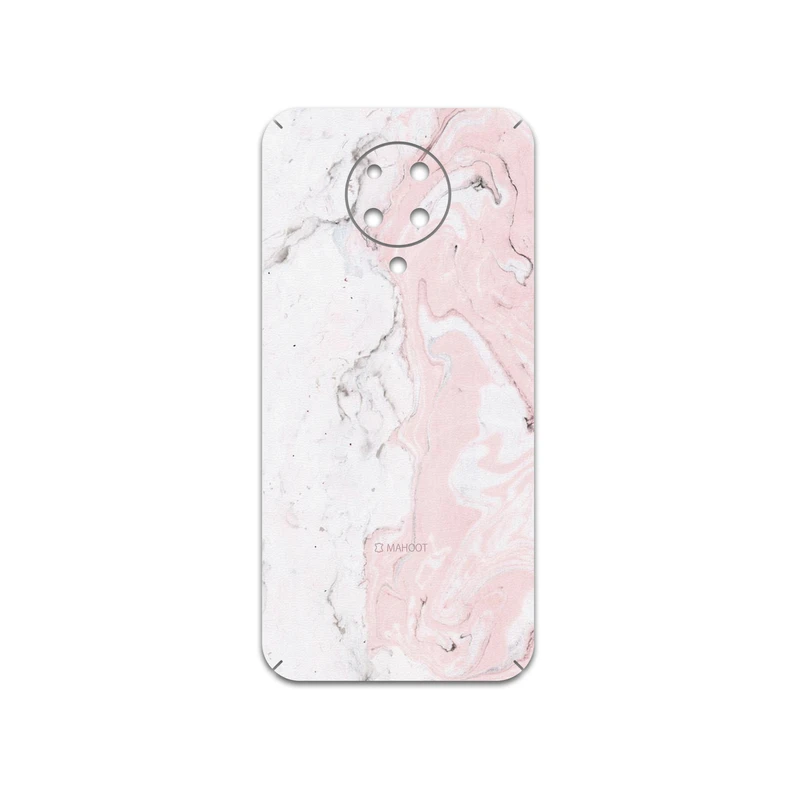 برچسب پوششی ماهوت مدل Blanco-Pink-Marble مناسب برای گوشی موبایل شیائومی Redmi 9A
