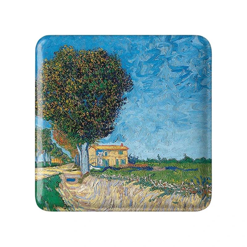 پیکسل خندالو طرح ونسان ونگوگ (Van Gogh) مدل مربعی کد 36825