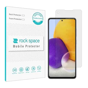 Rockspace transparent screen protector HyGEL model suitable for Samsung A72 mobile phone
