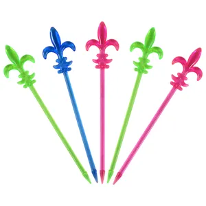 چنگال زیتون خوری مدل شعله  مجموعه 5 عددی