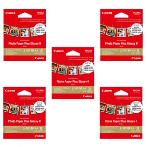 کاغذ فتوگلاسه کانن کد 201 سایز 9×9 بسته 100 عددی