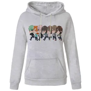 هودی زنانه مدل انیمه کد E  208