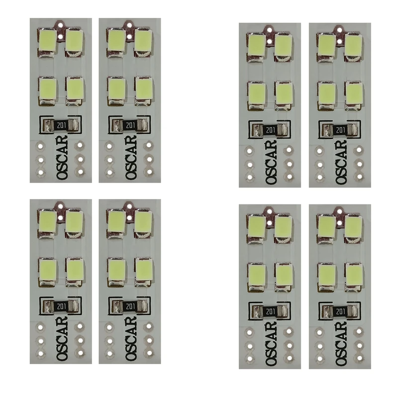 لامپ اس ام دی خودرو اسکار کد 08 ice Blue بسته 8 عددی