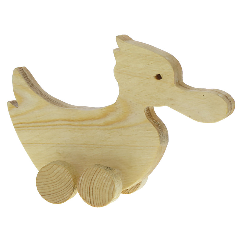 اسباب بازی چوبی مدل اردک