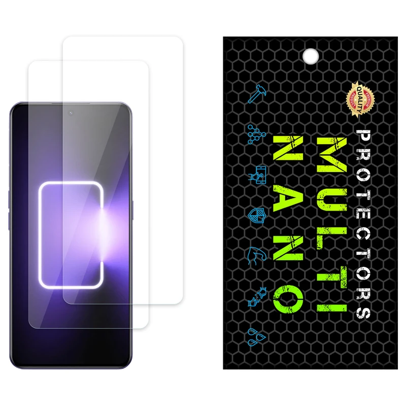 محافظ صفحه نمایش مولتی نانو مدل X-S2N مناسب برای گوشی موبایل ریلمی GT3 بسته دو عددی