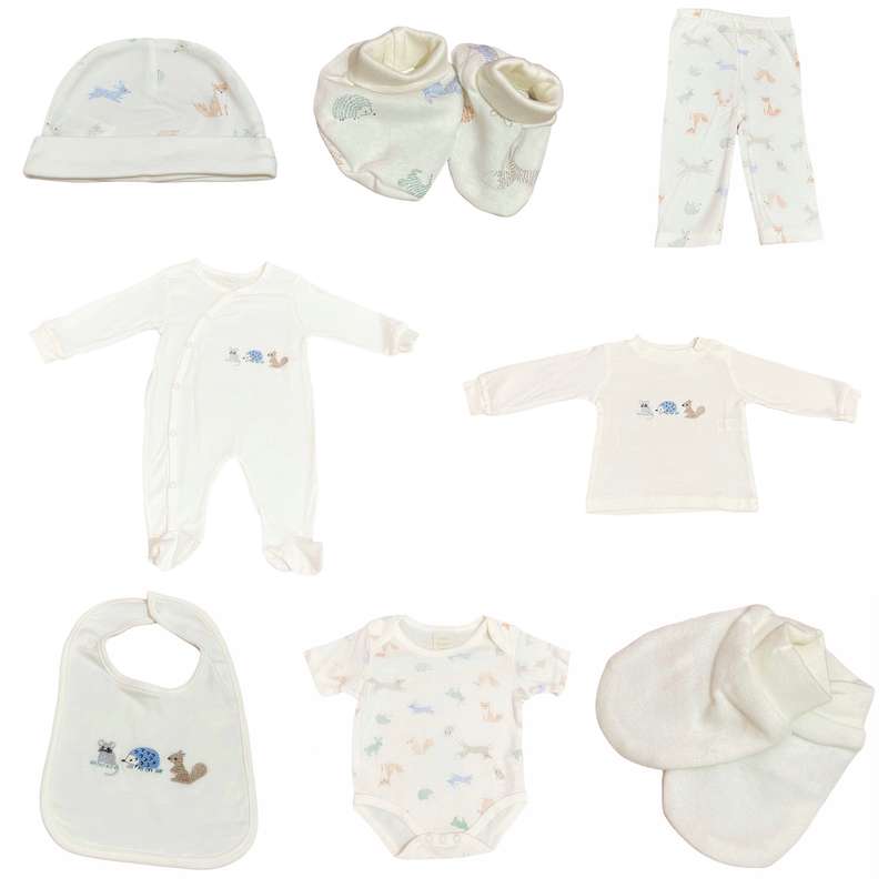 ست 8 تکه لباس نوزادی ب ب بنیتو مدل 015