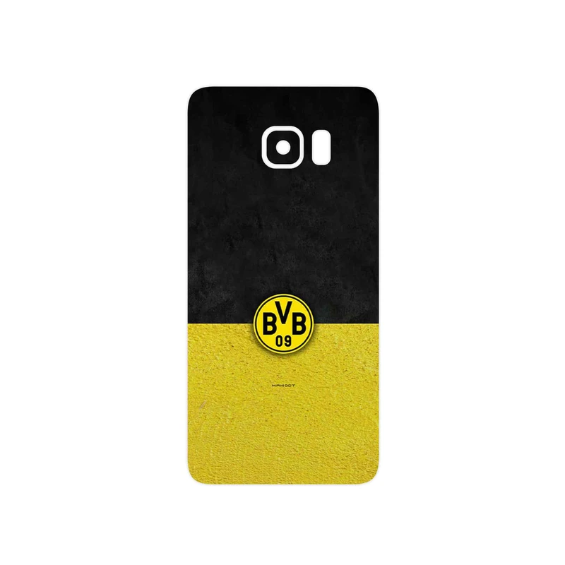 برچسب پوششی ماهوت مدل Borussia Dortmund FC مناسب برای گوشی موبایل سامسونگ Galaxy S6 Edge