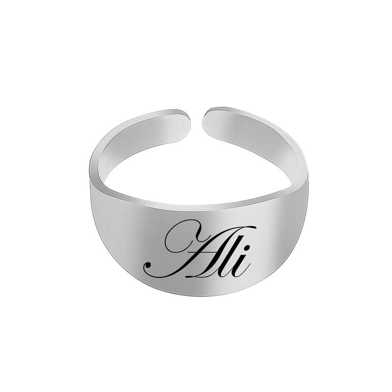 انگشتر مردانه لیردا مدل اسم علی astl 001 انگشتر مردانه لیردا مدل اسم علی astl 001