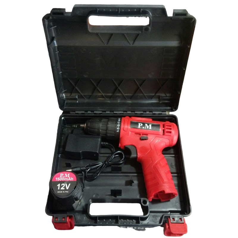 دریل پیچ گوشتی شارژی پی ام مدل PM -CE1