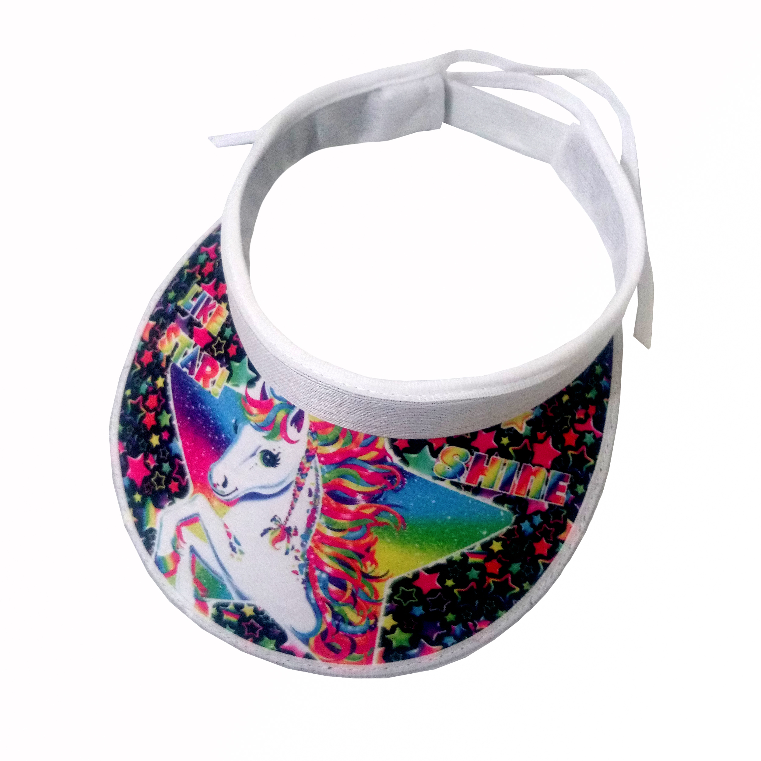 کلاه آفتابگیر بچگانه مدل یونیکورن کد a70