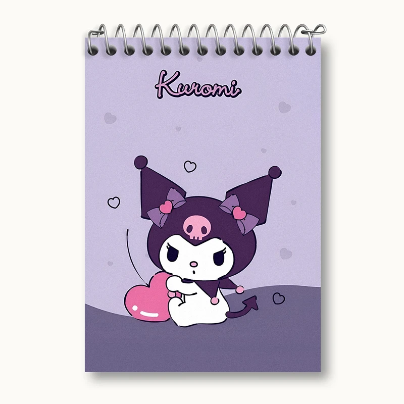 دفتر یادداشت 50 برگ خندالو طرح کرومی (Kuromi) کد N4215