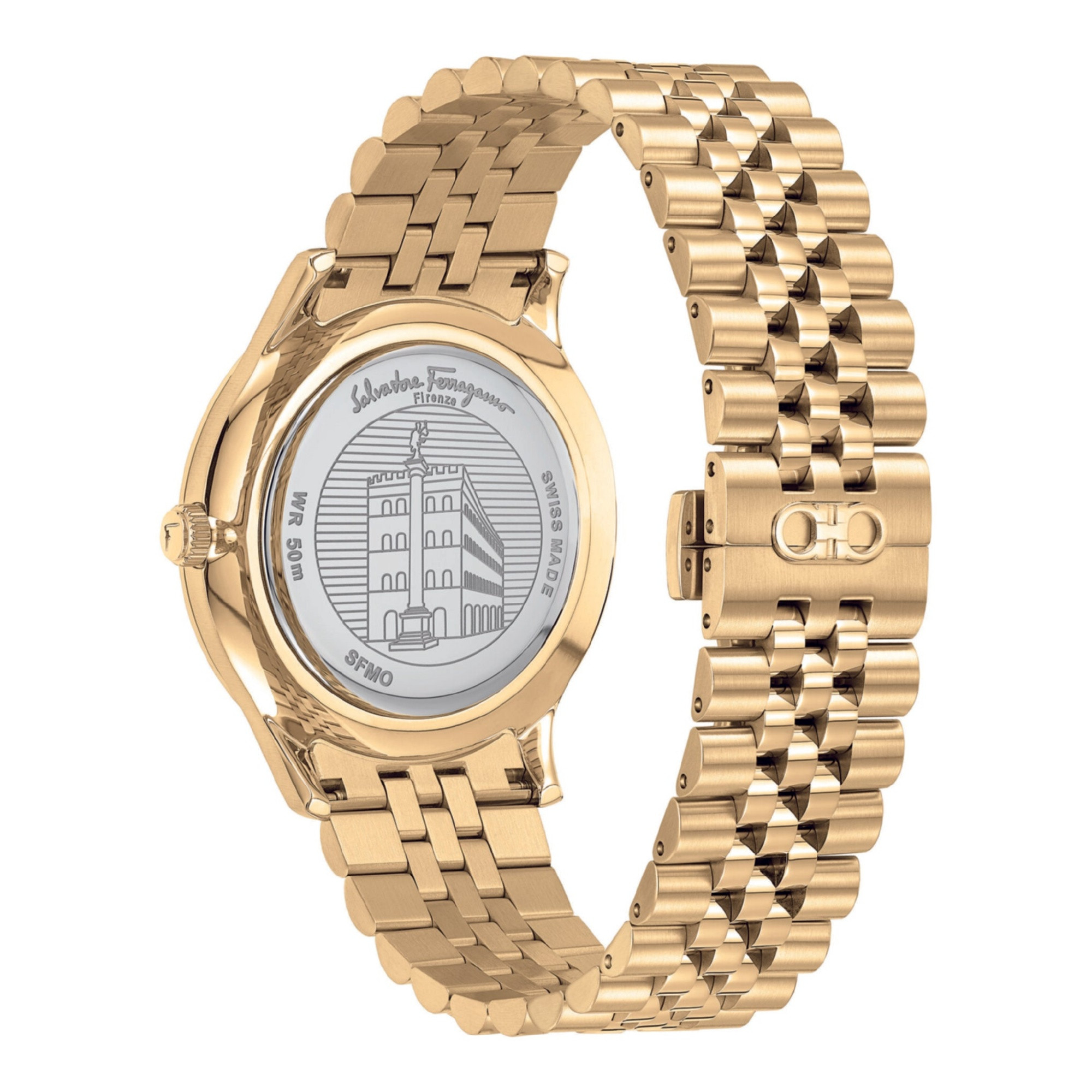 ساعت مچی عقربهای مردانه سالواتوره فراگامو مدل F SFSFMO00422 ساعت مچی عقربهای مردانه سالواتوره فراگامو مدل F SFSFMO00422