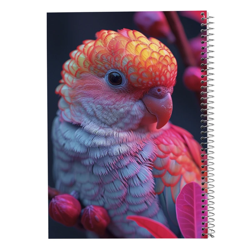 دفتر نت موسیقی 50 برگ مدوپد مدل جوجه کد DF14699