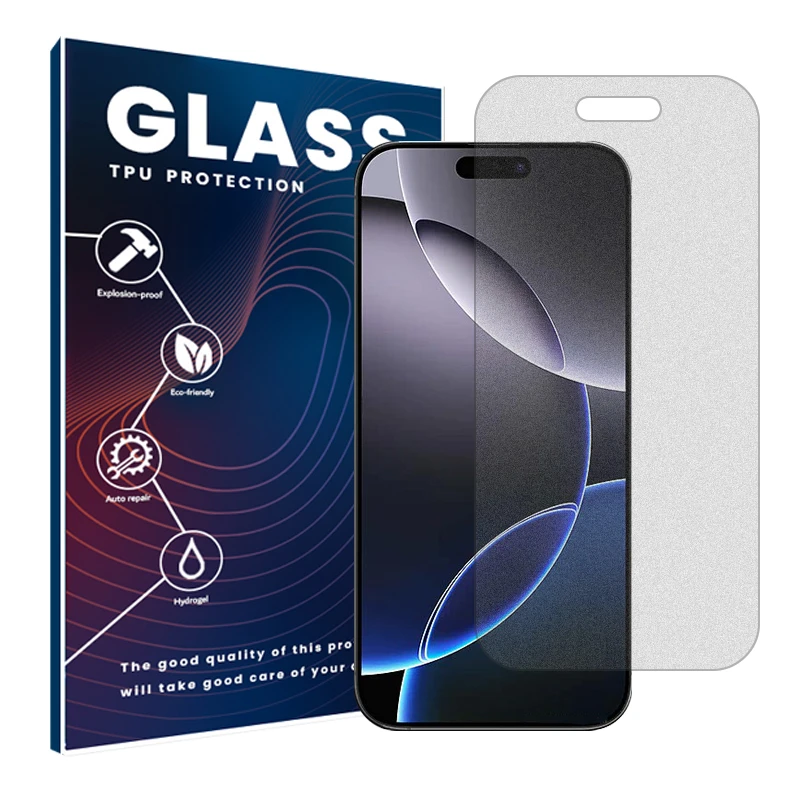 محافظ صفحه نمایش مات گلس مدل Shield مناسب برای گوشی موبایل اپل iPhone 16 Pro 