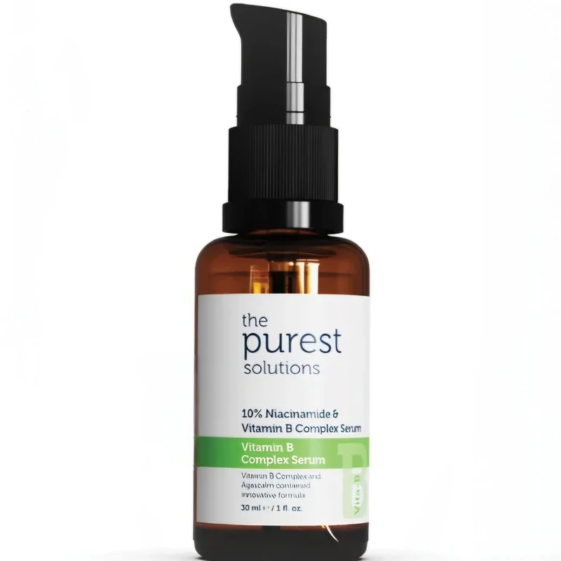 سرم تسکین‌دهنده، بازسازی‌کننده پوست پیورست سولوشن مدل نیاسینامید ، ب کمپلکس   مناسب برای پوست‌های حساس حجم ۳۰ میلی‌لیتر