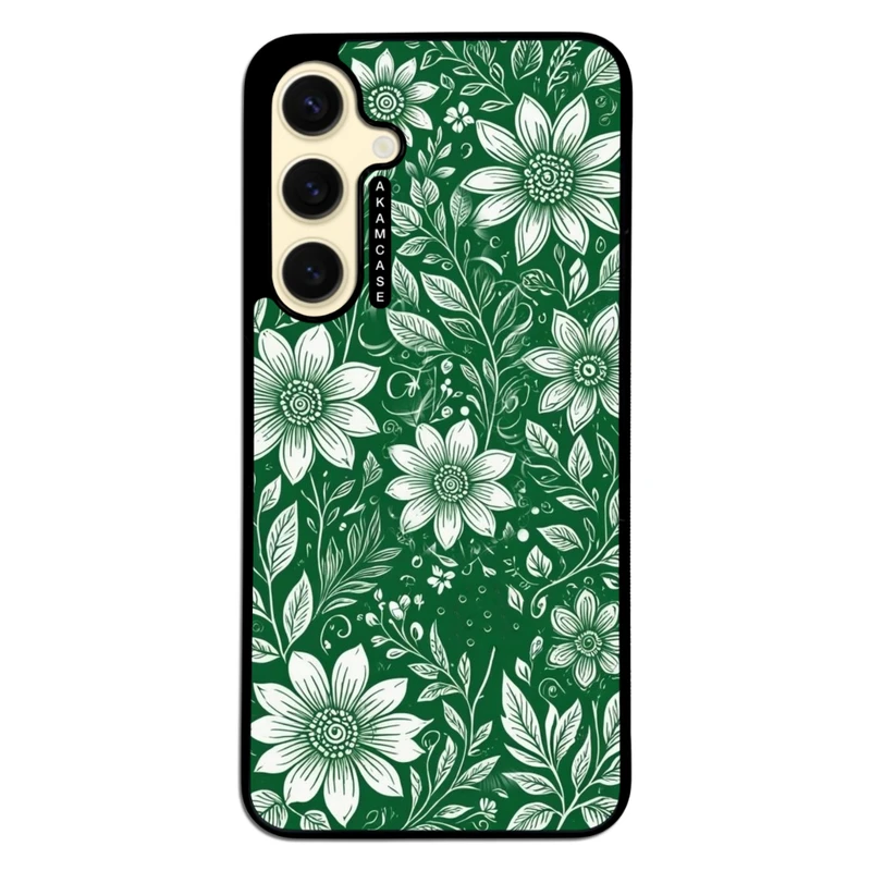 کاور آکام مدل AMC-WSGS24FE-FLOWERS-17 مناسب برای گوشی موبایل سامسونگ Galaxy S24 FE