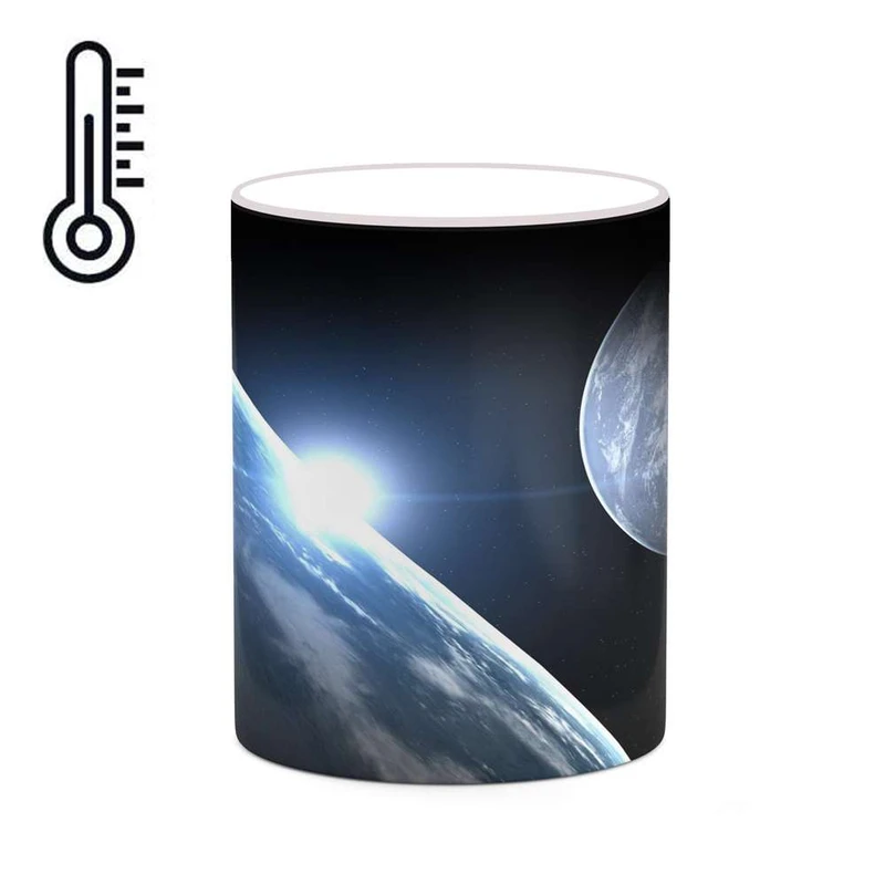 ماگ حرارتی کاکتی مدل فضا و کهکشان کد mgh19955